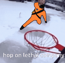 Lethal Company Hop On GIF - Lethal Company Hop On Hop On Lehtal Company GIFs