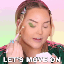 Lets Move On Nikkie De Jager GIF - Lets Move On Nikkie De Jager Nikkie Tutorials GIFs
