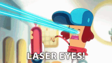 laser eyes super power budies netflix pinky malinky