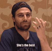 Stephen Amell Shes The Best GIF - Stephen Amell Shes The Best Handsome GIFs