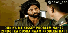 Duniya Me Kisse Problem Nahi Zindagi Ka Dusra Naam Problem Hai Major Kuldeep Singh GIF - Duniya Me Kisse Problem Nahi Zindagi Ka Dusra Naam Problem Hai Major Kuldeep Singh Border GIFs
