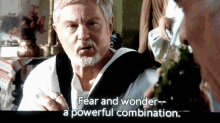 Derek Jacobi Fear And Wonder A Powerful Combination GIF