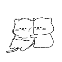 Caring Cuddle Sticker - Caring Cuddle Hugging Stickers