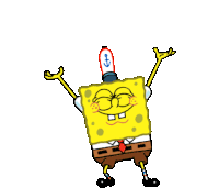 Dance Spongebob Sticker - Dance Spongebob Stickers