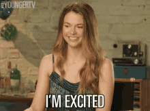 I'M Excited GIF - Sutton Foster Liza Miller Excited GIFs