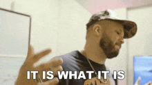 It Is What It Is Andy Mineo GIF - It Is What It Is Andy Mineo Thats How It Is GIFs