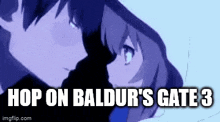 Baldur'S Gate 3 Hop On GIF - Baldur'S Gate 3 Hop On Kiss GIFs