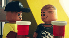 Cheers Lego GIF - Cheers Lego Pharrell GIFs
