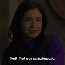 Well That Was Anticlimactic Marissa Gold GIF - Well That Was Anticlimactic Marissa Gold The Good Fight GIFs
