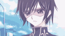 Lelouch Shades GIF - Lelouch Shades Concerned GIFs