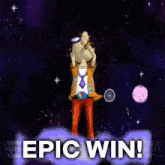 Captain Rainbow Epic Win GIF