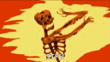 Fire Skeleton GIF - Fire Skeleton Burning GIFs