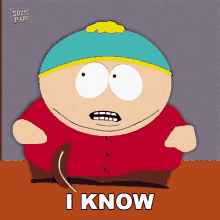 I Know Eric Cartman GIF - I Know Eric Cartman South Park GIFs