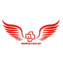 rammstein57 twitch logo streamer wings