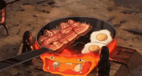 Anime food cooking and gif gif anime 1492568 on animeshercom