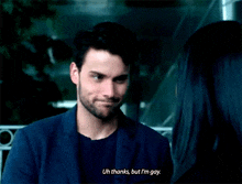 Uh Thanks But I'M Gay Connor Walsh GIF - Uh Thanks But I'M Gay Connor Walsh Jack Falahee GIFs