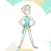Pearl Steven Universe GIF - Pearl Steven Universe Change Outfit GIFs
