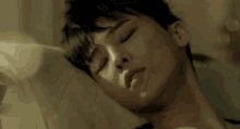 지용 빅뱅 굿나잇 잘자 GIF - G Dragon Sleeping Good Night GIFs