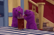Bear In The Big Blue House Pip And Pop GIF - Bear In The Big Blue House Pip And Pop Tea GIFs