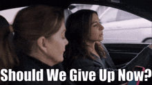 Greys Anatomy Amelia Shepherd GIF - Greys Anatomy Amelia Shepherd Should We Give Up Now GIFs