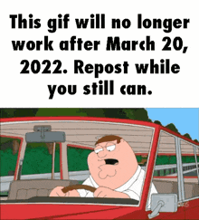 March 20 2022 Peter Griffin GIF