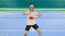 tennis bam hitting tennis balls rapid fast