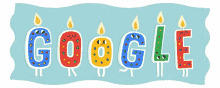 Google Birthday GIF - Google Birthday Candle GIFs