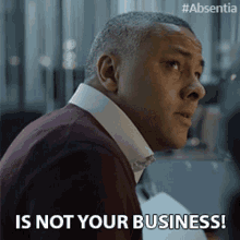 Is Not Your Business Christopher Colquhoun GIF - Is Not Your Business Christopher Colquhoun Agent Crown GIFs