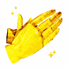 hands gold