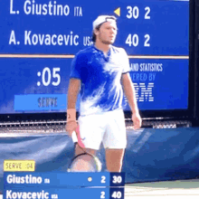 Aleksandar Kovacevic Tennis GIF - Aleksandar Kovacevic Tennis Atp GIFs