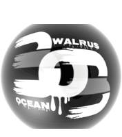 Bobwalrus Walrus Ocean Sticker - Bobwalrus Walrus Ocean Bob Logo Stickers