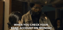When You Check Your Bank Account On Monday Broke GIF - When You Check Your Bank Account On Monday Broke Are You Serious GIFs