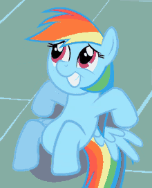 Rainbow Dash Cute GIF - Rainbow Dash Cute Mlp GIFs
