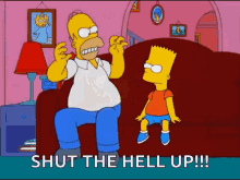 Simpsons Angry GIF