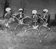 Skeleton Silly Symphony GIF - Skeleton Silly Symphony The Skeleton Dance GIFs