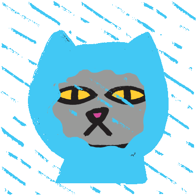 Gaiathegraycat Raining Sticker - Gaiathegraycat Cat Raining Stickers