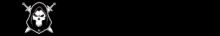 a black background with a skull and the word defrate