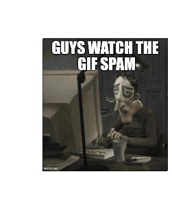 Watch The Gif Spam Gif Sticker - Watch The Gif Spam Gif Spam Stickers