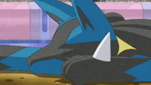 a close up of a pokemon with the bbc logo in the corner