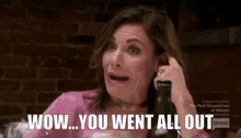 luann de lesseps wow all out amazed embarrassed