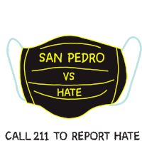 San Pedro Vs Hate Sticker