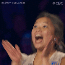Jumping For Joy Margaret GIF - Jumping For Joy Margaret Family Feud Canada GIFs