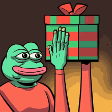 Pepe Christmas GIF