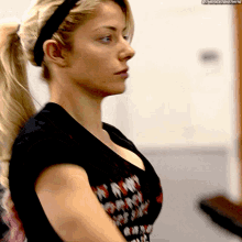 Alexa Bliss Shoulder Workout GIF