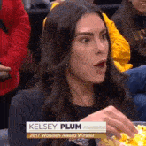 Angmerino Kelsey Plum GIF - Angmerino Kelsey Plum Popcorn GIFs