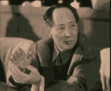 毛澤東 毛主席 二十五 手勢 GIF - Maozedong Chairman Mao Twenty Five GIFs