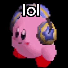 Kirby Headphones GIF - Kirby Headphones Lol GIFs