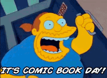comic books comic book gifs comic book guy the simpsons evil laugh