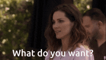 What Do You Want Carina Deluca GIF - What Do You Want Carina Deluca Carina Deluca What Do You Want GIFs