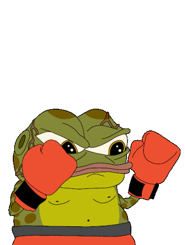 Hoppy The Frog Sticker - Hoppy The Frog Hoppy Fight Stickers